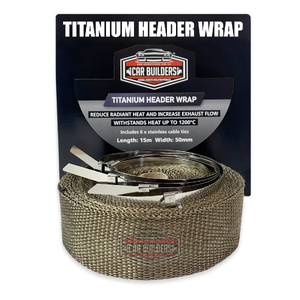 Titanium Header Wrap