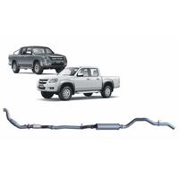 REDBACK EXTREME DUTY EXHAUST TO SUIT FORD RANGER (01/2006 - 08/2011), MAZDA BT-50 (11/2006 - 10/2011)