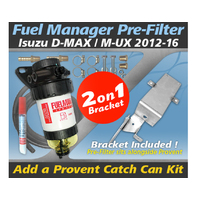 Companion To Provent Dual Bracket Kit: Isuzu DMAX/MUX 2012-2016 - OS-37-FMB