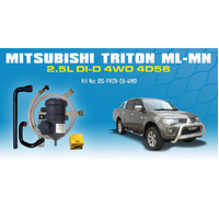 Mitsubishi Triton ML/MN 2.5L Challenger 4D56 Provent Catch Can Vehicle Specific Kit - OS-PROV-05-4WD