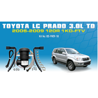 Toyota Landcruiser Prado 120 W/WO: ABS Provent Oil Catch Can Kit - OS-PROV-18