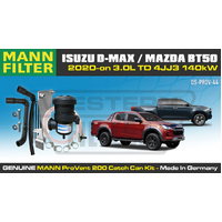 Isuzu D-Max & Mazda BT50 2020-ON 3.0L TD 4JJ3 140kW - Mann Provent Oil Catch Can Kit OS-PROV-44