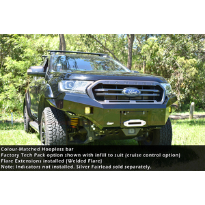 Ford Ranger PX MK3 8/2018-ON Ambush Hoopless Bullbar