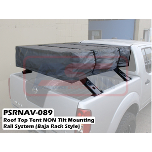 Roof Top Tent NON Tilt Mounting Rail System (Baja Rack Style)