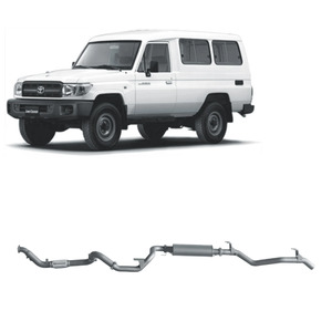 Redback Exhaust to suit Toyota 78 Series Troopy 4.2L 1HD-FTE (01/2001 - 01/2007)