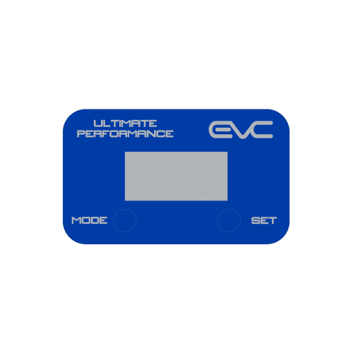  (iDRIVE) EVC Throttle Controller - Face Decals [Face Colour: Blue]