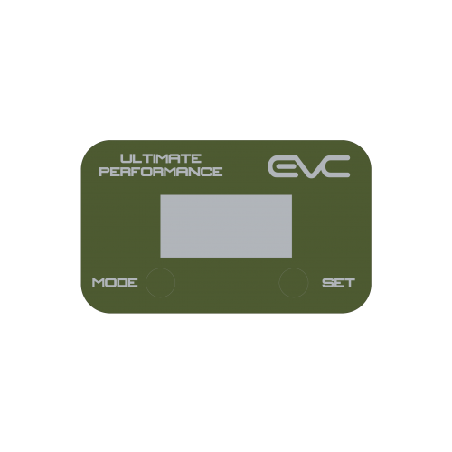  (iDRIVE) EVC Throttle Controller - Face Decals [Face Colour: Dark Green]