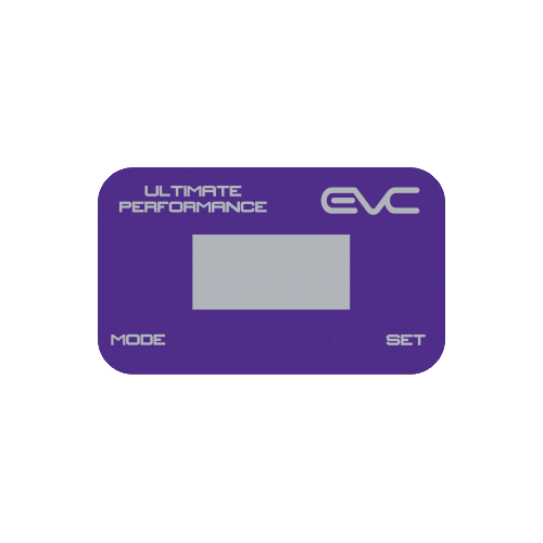  (iDRIVE) EVC Throttle Controller - Face Decals [Face Colour: Purple]