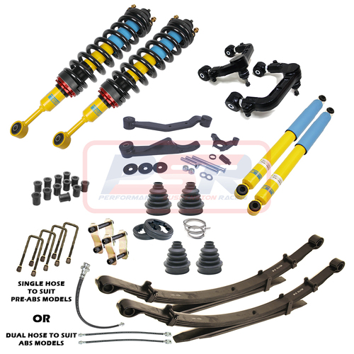 Toyota Hilux N70 PRE-ABS Bilstein 2" Lift Kit LONG TRAVEL DELUXE Heavy Duty Front and Rear 300KG
