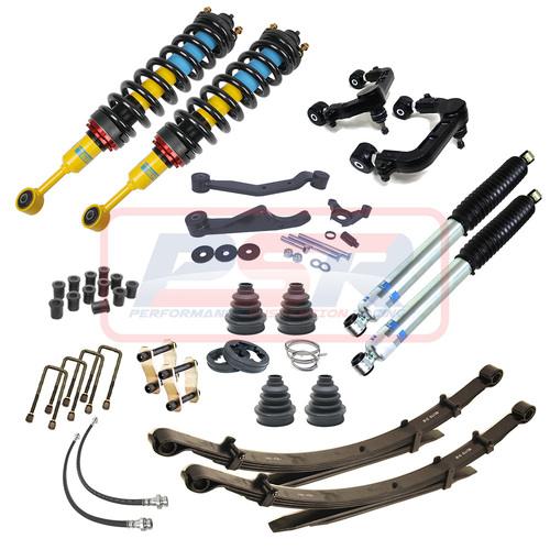 Toyota Hilux N80 Bilstein 2" Lift Kit LONG TRAVEL DELUXE Heavy Duty Front and Rear