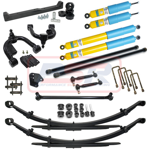 Nissan Navara D22 Bilstein 3" Lift Kit (2" Rear) DELUXE Standard Duty Front and Rear (with Torsion Bars)