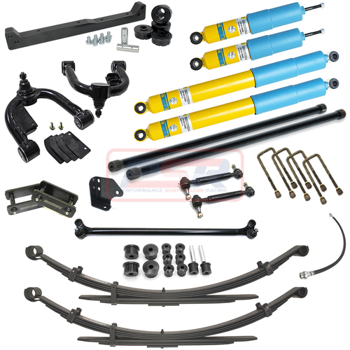 Nissan Navara D22 Bilstein 3" Lift Kit DELUXE Standard Duty Front and Rear (with Torsion Bars)