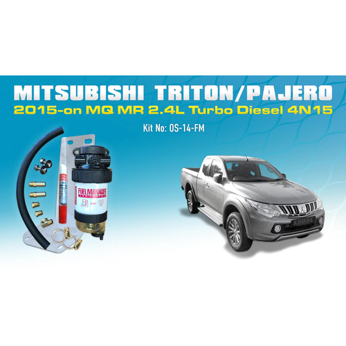 Mitsubishi Triton MQ MR 2.4L  2015-on/Mitsubishi Pajero Sports 2016-on Pre Filter Kit