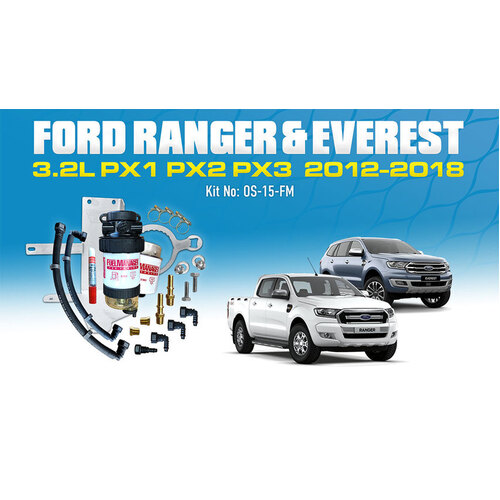 Ford Ranger/Everest 3.2L Fuel Manager Pre Filter Kit - OS-15-FM