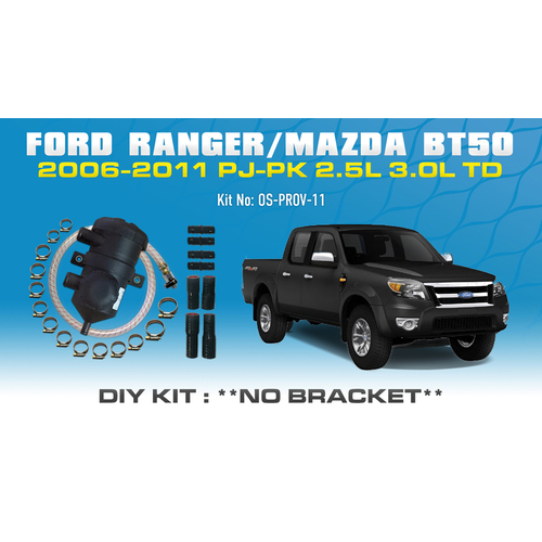 Ford Ranger PJ/PK and Mazda BT50 2006-2011 Provent Oil Catch Can Diy Kit - OS-PROV-11