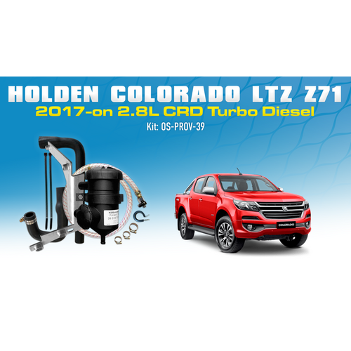 Holden Colorado 7/Trailblazer Provent Oil Catch Can Kit - OS-PROV-39